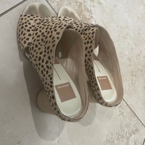 Dolce Vita animal print shoes